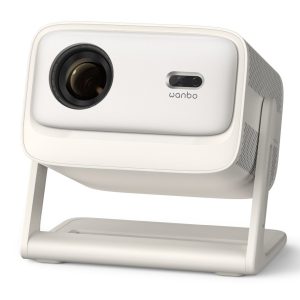 Wanbo Vali 1 Pro Beżowy | Projektor | 900 ANSI Lumen, Full HD, Google TV, Gimbal