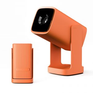 Wanbo Cube 1 Pomarańczowy | Projektor | 720p, 350 ANSI Lumen, Android TV 11